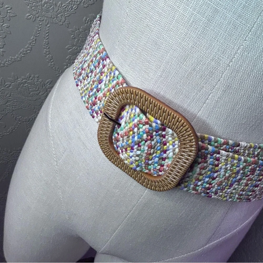 Multicolor Woven Belt